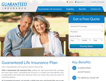 Tablet Screenshot of guaranteedinsurance.org